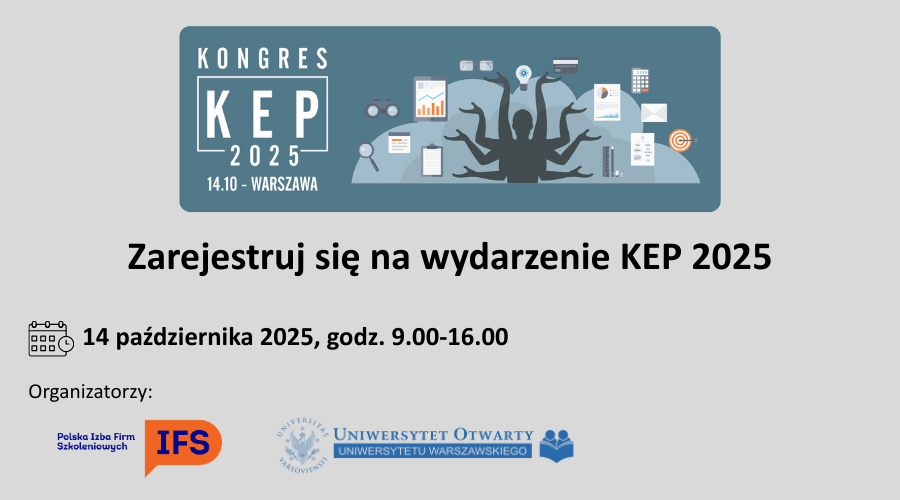 Kongres KEP 2025 – zarejestruj się na wydarzenie!