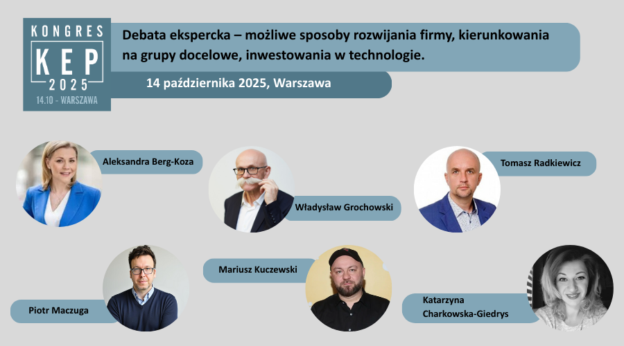 Debata ekspercka – możliwe sposoby rozwijania firmy, kierunkowania na grupy docelowe, inwestowania w technologie.